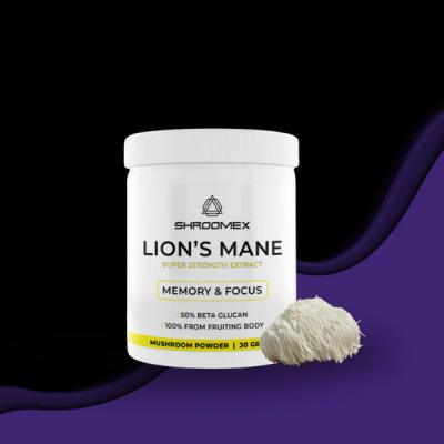 Shroomex Lion's Mane Mushroom Powder