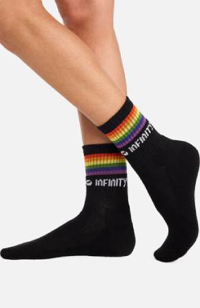 infinity scrubs Unisex Rally Athletic Crew Socks